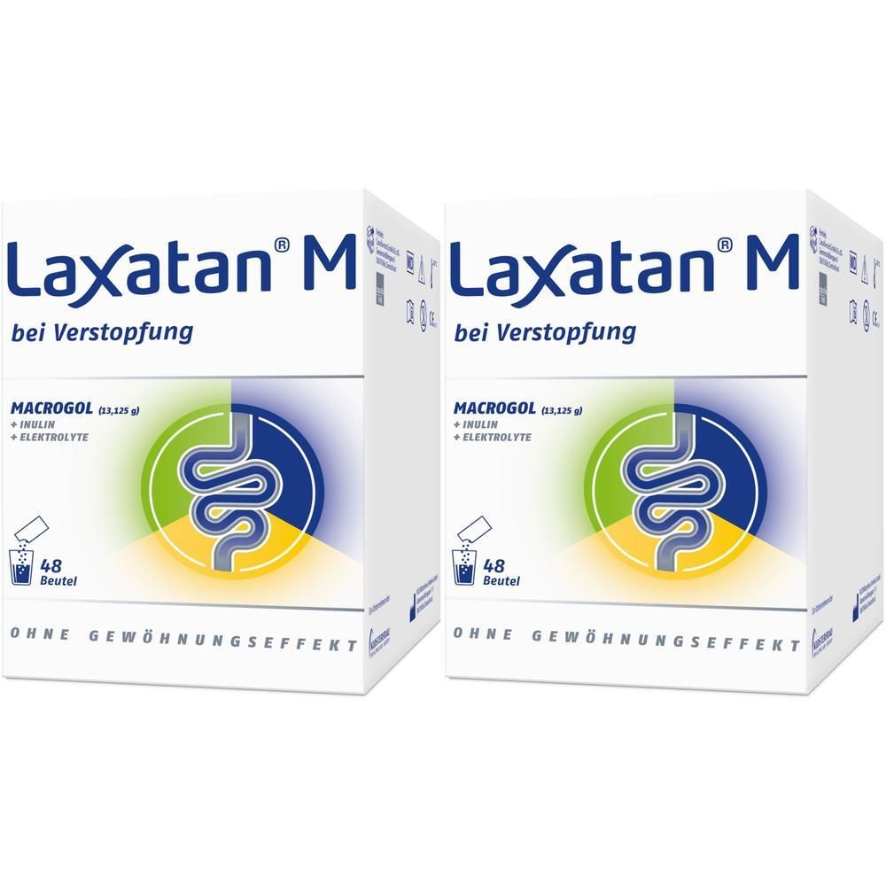 Laxatan M Granulat z.Herstell.ein.Susp.z.Einn. 2x 2x48 St zur Herstellung einer Susp. zum Einnehmen