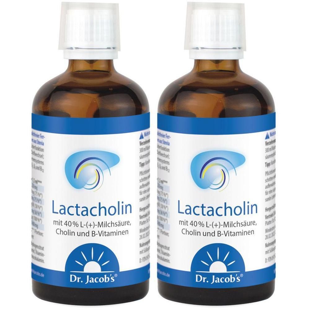 Lactacholin Dr.Jacob's Tropfen 2x 2x100 ml