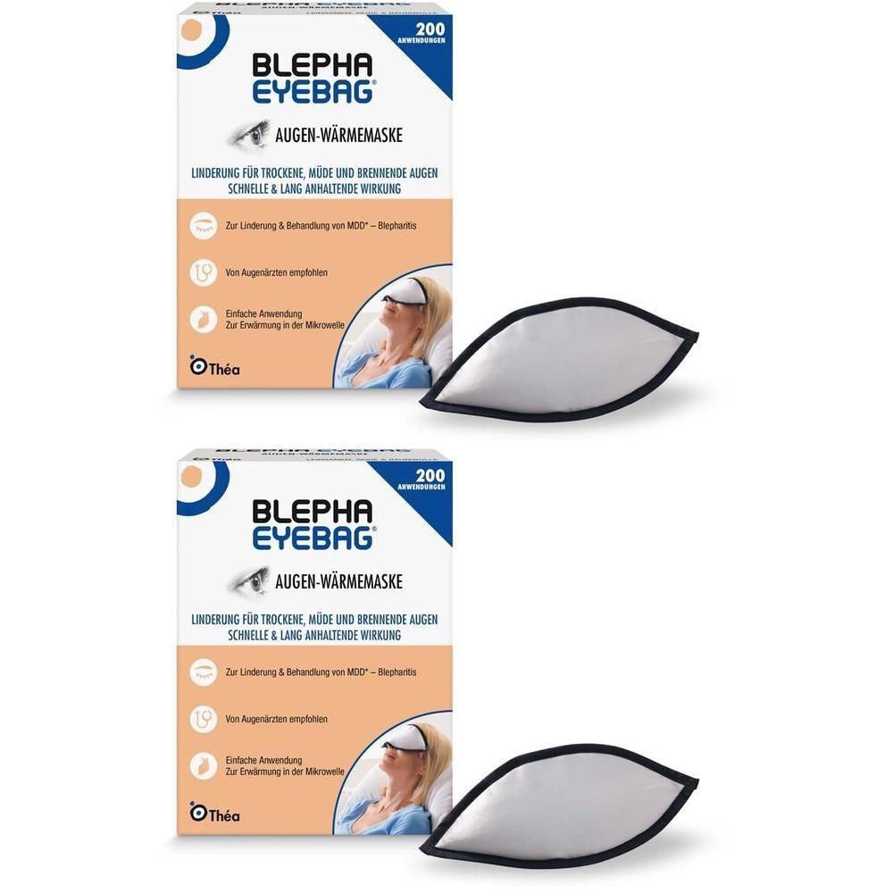Blepha Eyebag Augen-Wärmemaske 2x 2x1 St