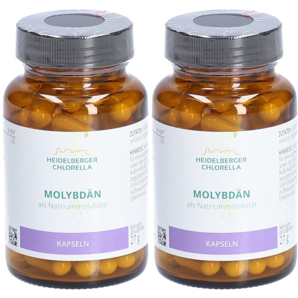 Molybdän Kapseln 2x 2x60 St