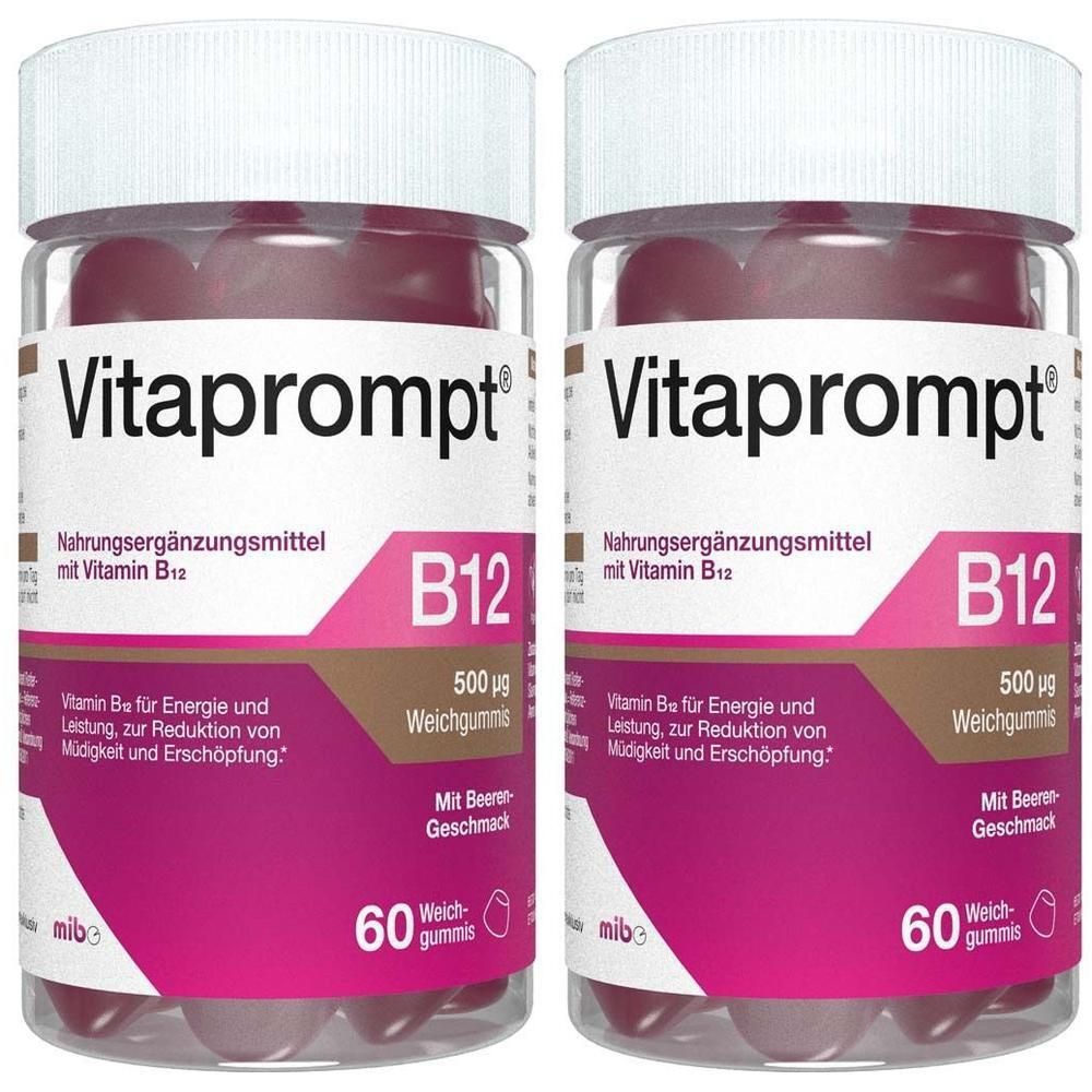 Vitaprompt B12 500 µg Weichgummis 2x 2x60 St