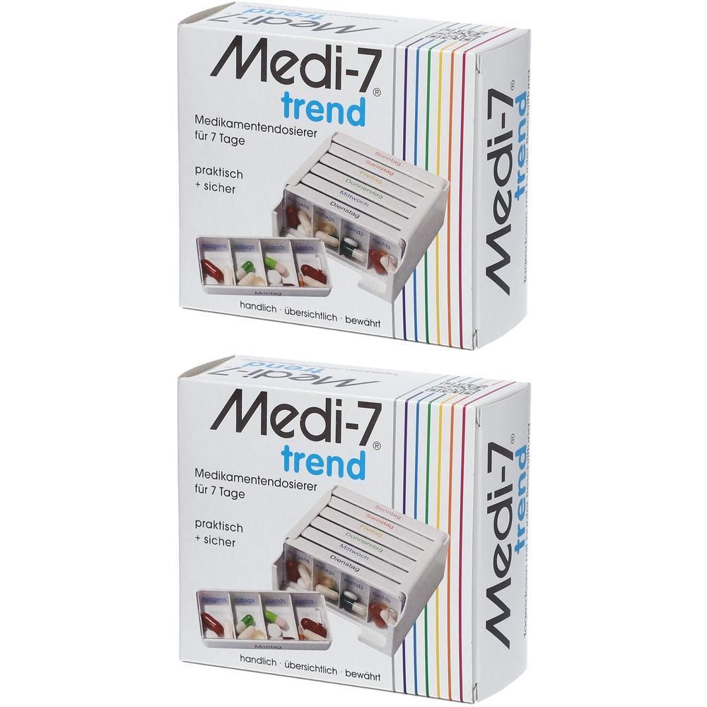 Medi 7 Medikamentendosierer trend 2x 2x1 St