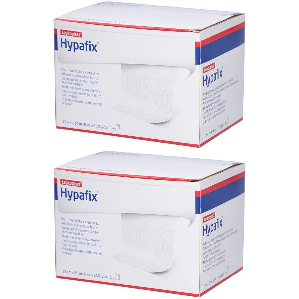 Hypafix luftdurchlässiges Klebevlies 15 cmx20 m 2x 2x1 St Vlies