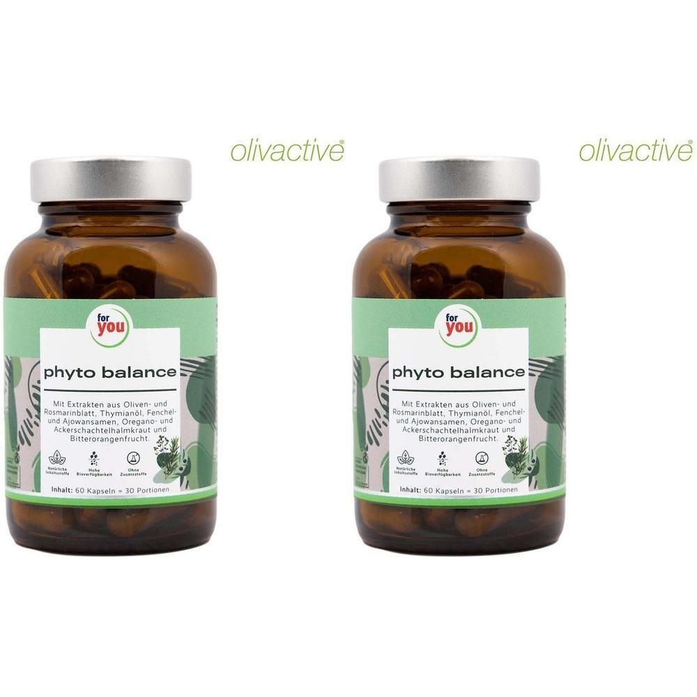FOR YOU phyto balance Kapseln 2x 2x60 St