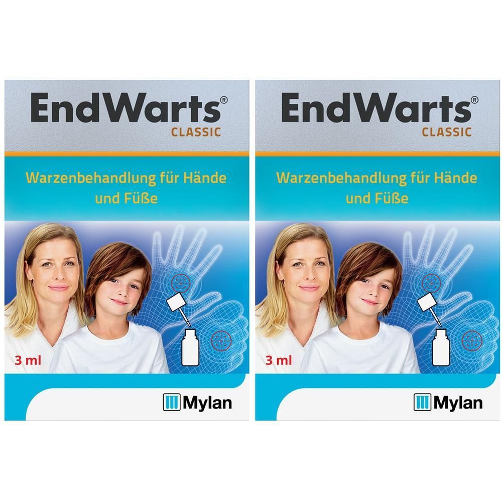 Endwarts Classic Lösung 2x 2x3 ml