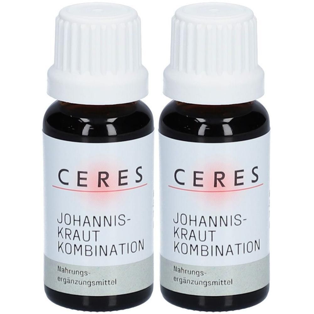 Ceres Johanniskraut Hypericum Kombination Tropfen 2x 2x20 ml