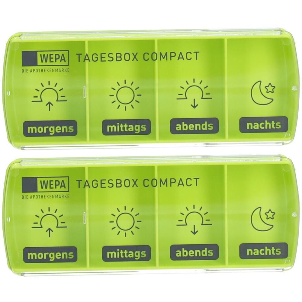 Wepa Tagesbox Compact farbig sortiert 2x 2x1 St