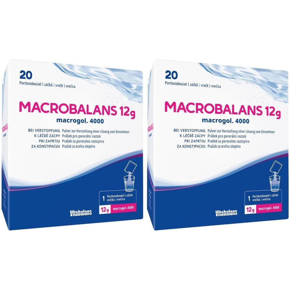 Macrobalans Pulver z.Herst.e.Lsg.z.Einnehmen 2x 2x20x12 g Beutel