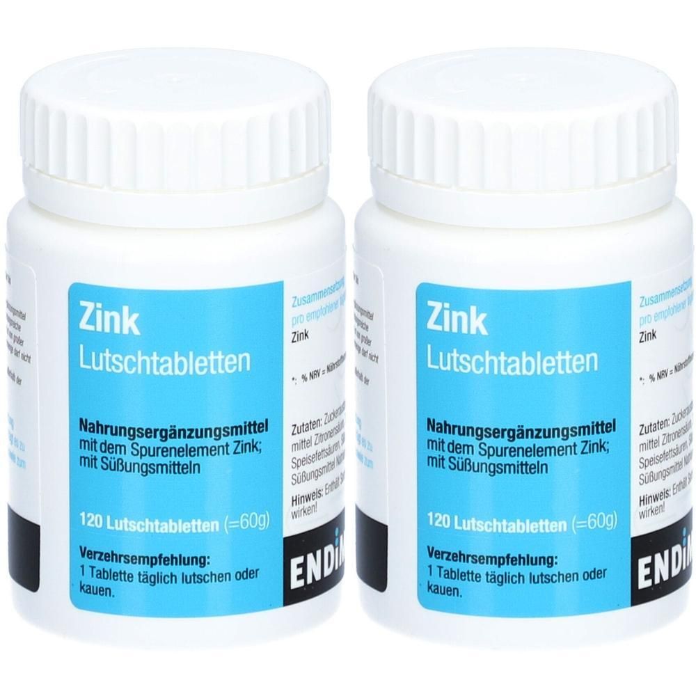 Zink Lutschtabletten 2x 2x120 St