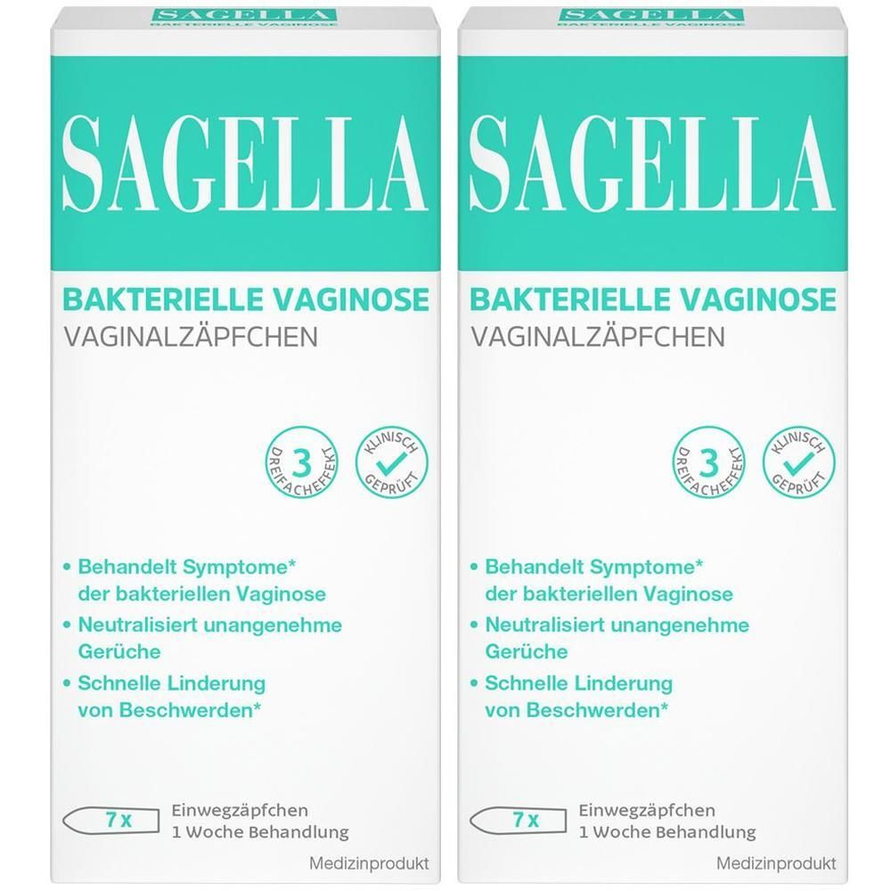 Sagella Bakterial Vaginosis Ovula 2x 2x7 St Vaginalovula