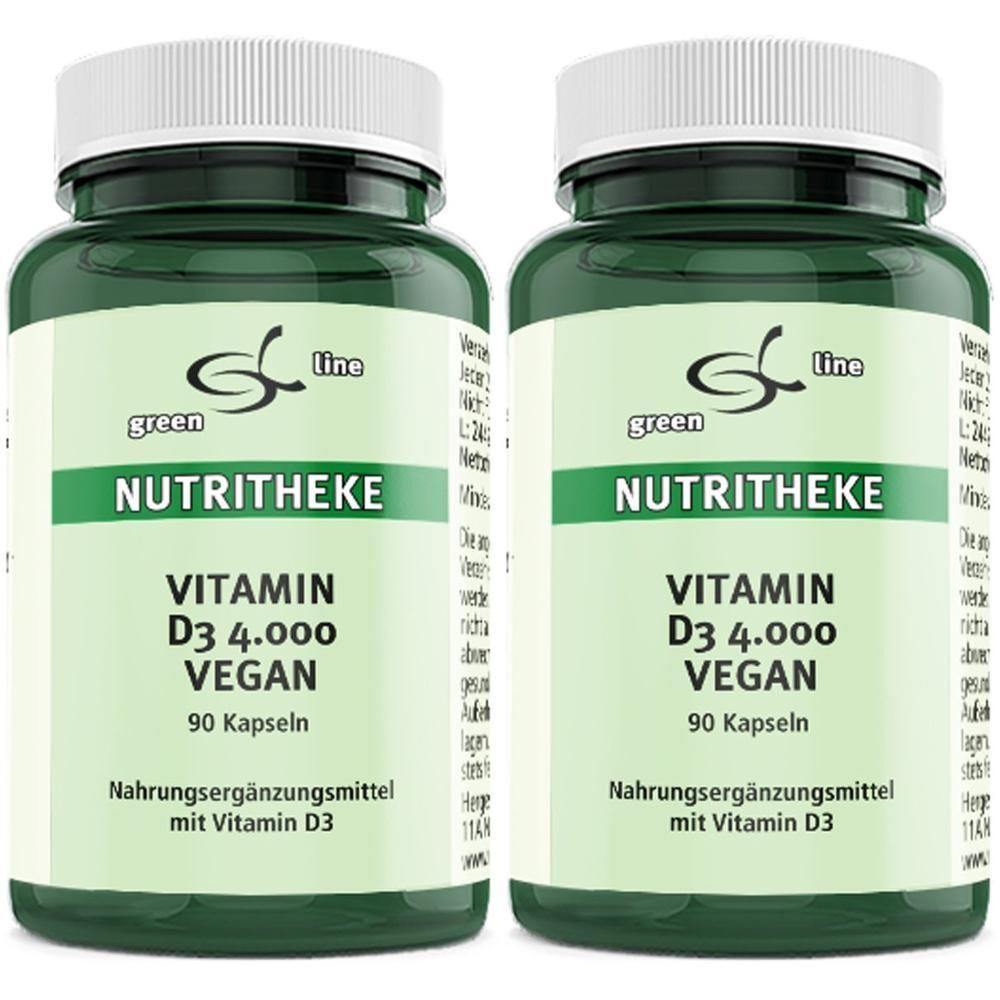 Vitamin D3 4000 vegan Kapseln 2x 2x90 St