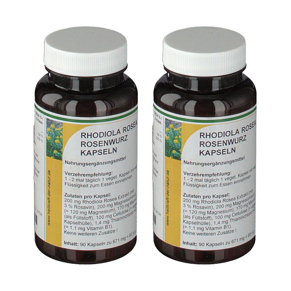 Rhodiola Rosea 200 mg 3% Kapseln 2x 2x90 St