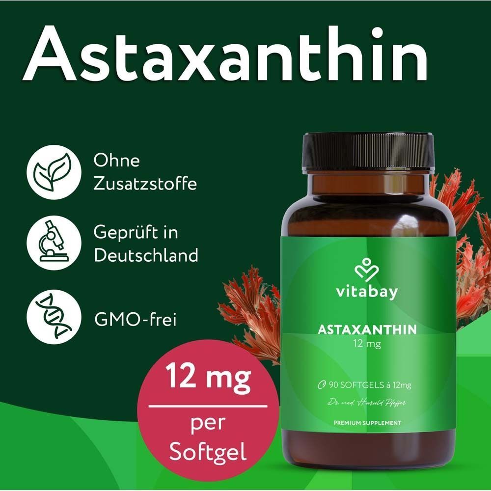 vitabay Astaxanthin 12 mg
