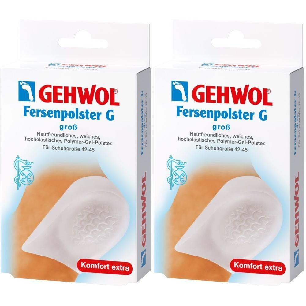 Gehwol Fersenpolster G groß 2x 2x2 St
