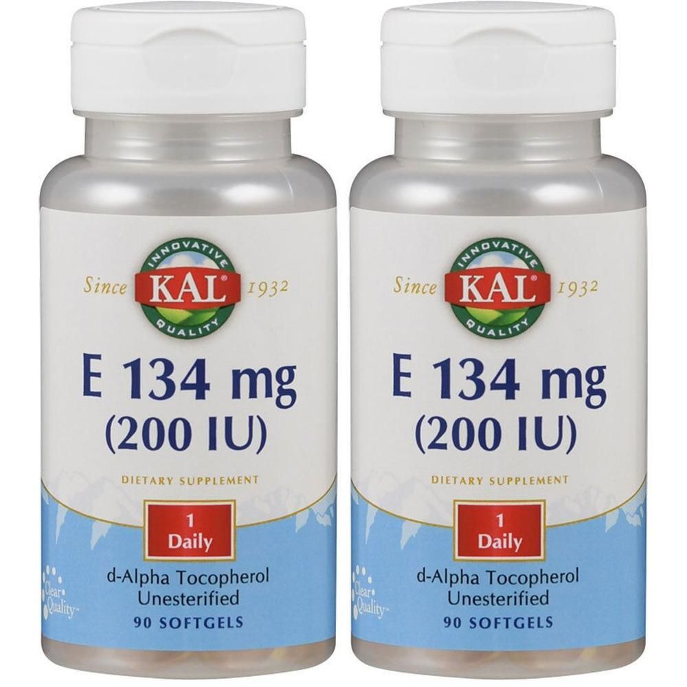 Vitamin E 200 I.e. KAL Weichkapseln 2x 2x90 St