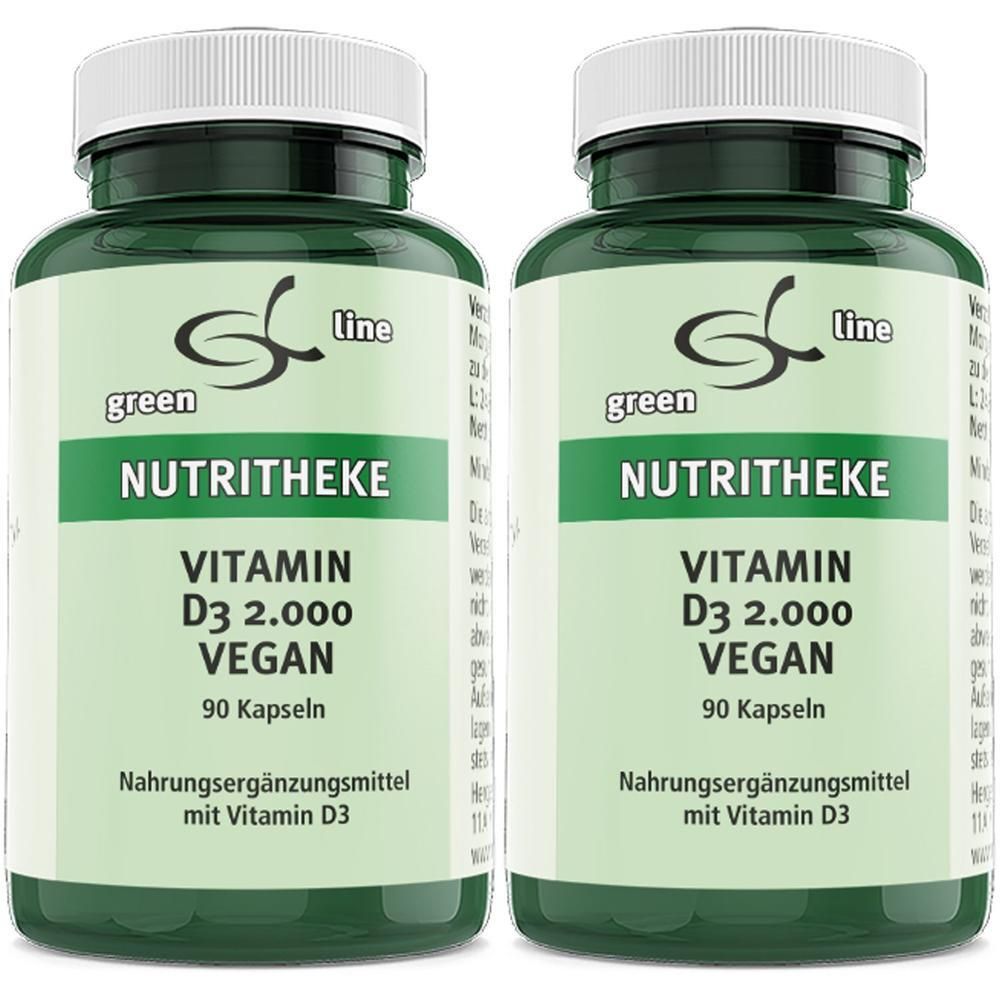 Vitamin D3 2000 vegan Kapseln 2x 2x90 St