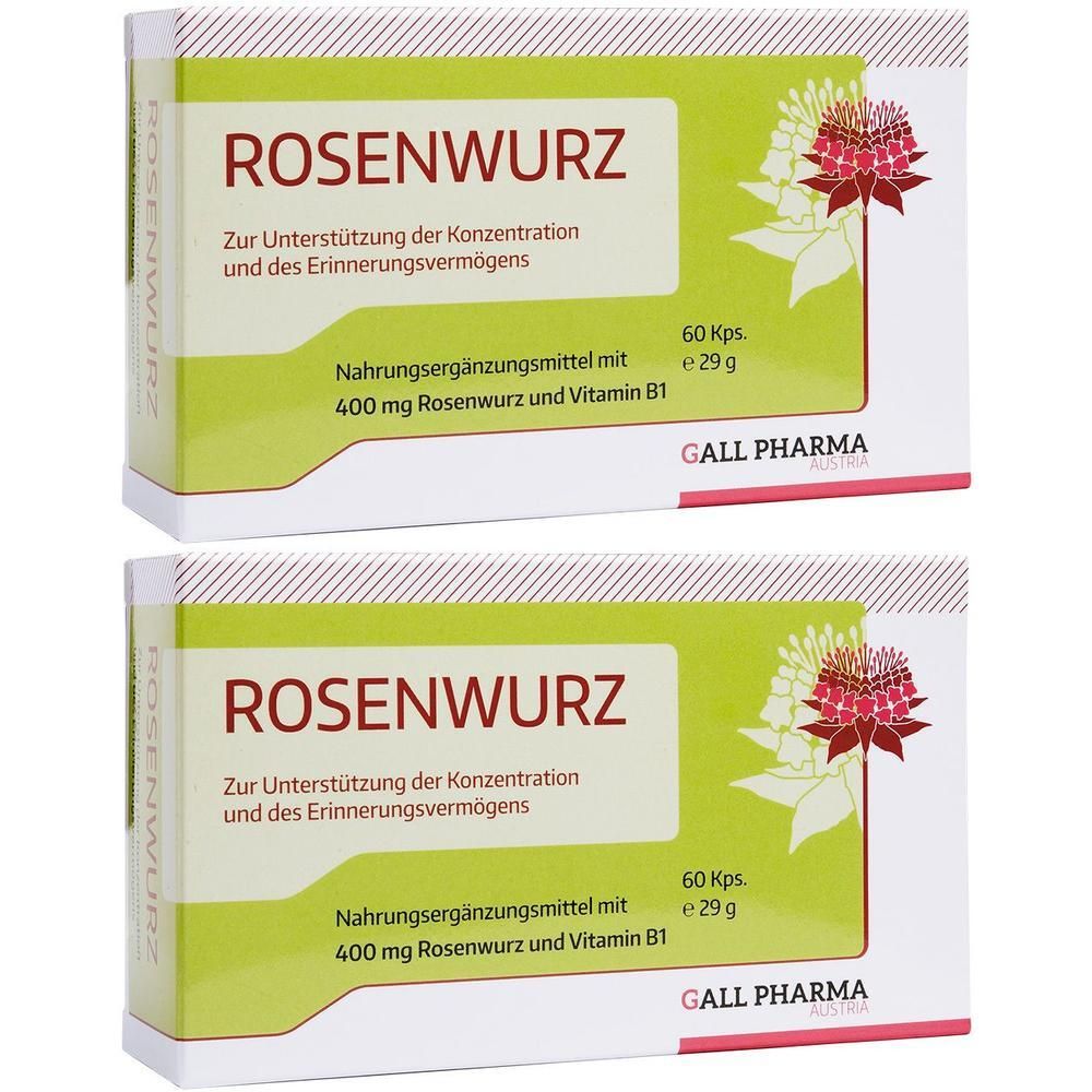 Rosenwurz 400 mg Kapseln 2x 2x60 St
