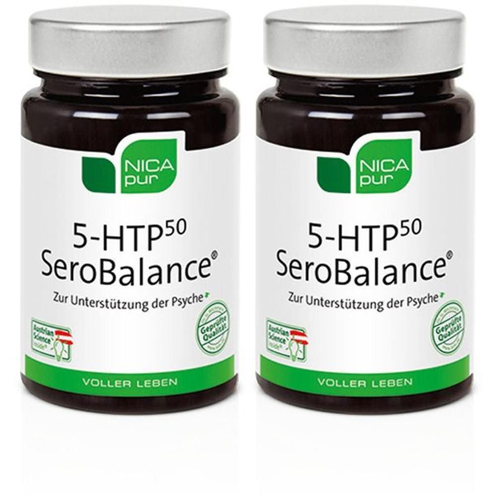 Nicapur 5-Htp 50 SeroBalance Kapseln 2x 2x30 St