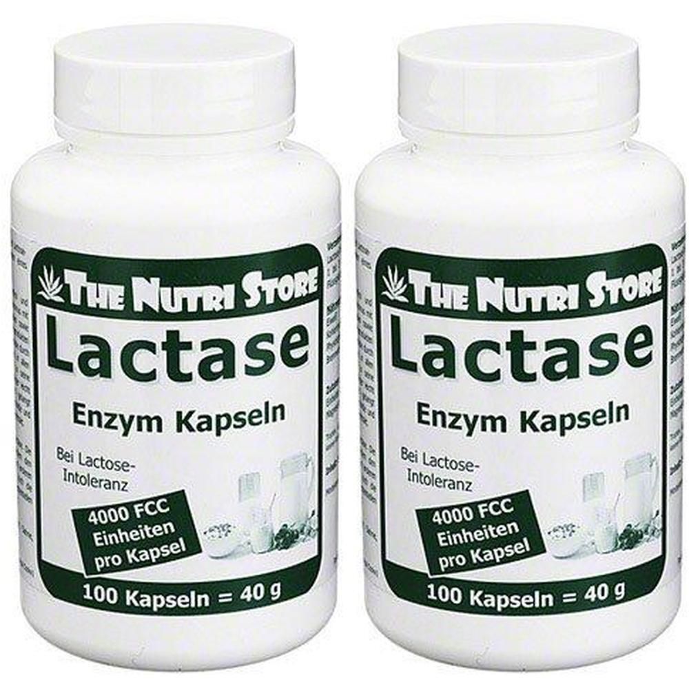 Lactase 4.000 FCC Enzym Kapseln 2x 2x100 St