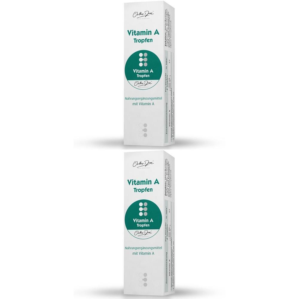 Orthodoc Vitamin A Tropfen 2x 2x20 ml