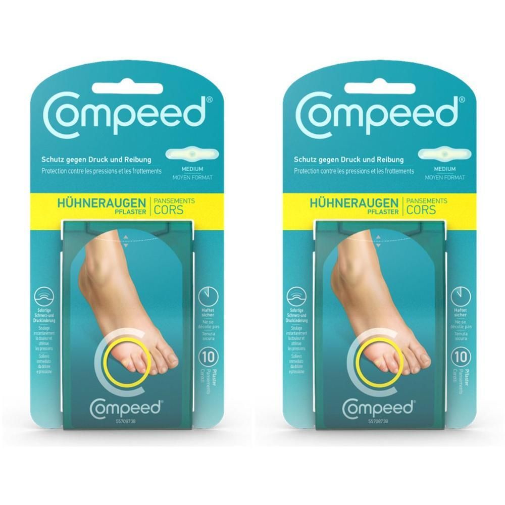 Compeed Hühneraugen Pflaster 2x 2x10 St