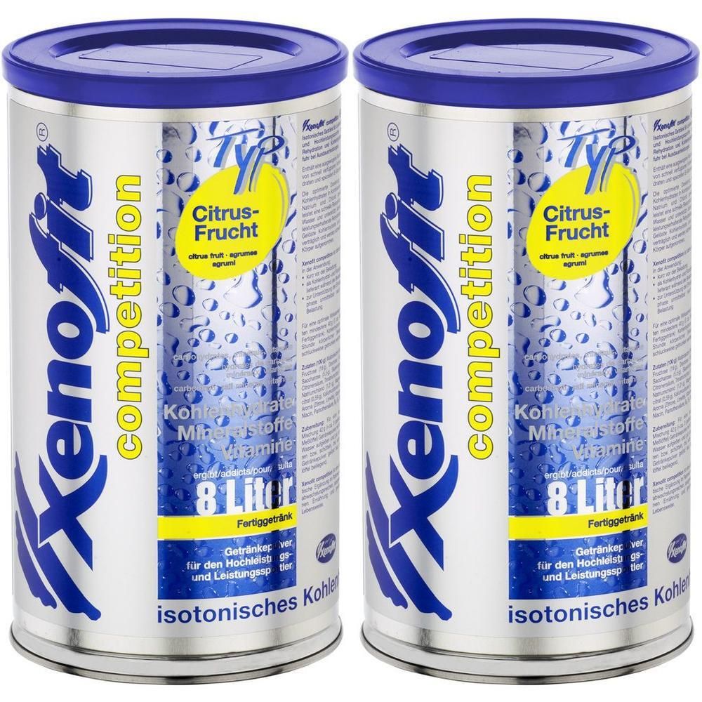 Xenofit competition Citrus Frucht Granulat 2x 2x672 g