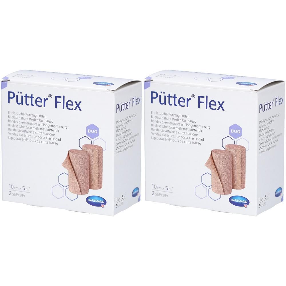 Pütter Flex Duo Binde 10 cmx5 m 2x 2x2 St Binden