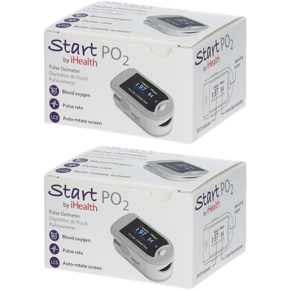 Pulsoximeter PO2 start by iHealth 2x 2x1 St