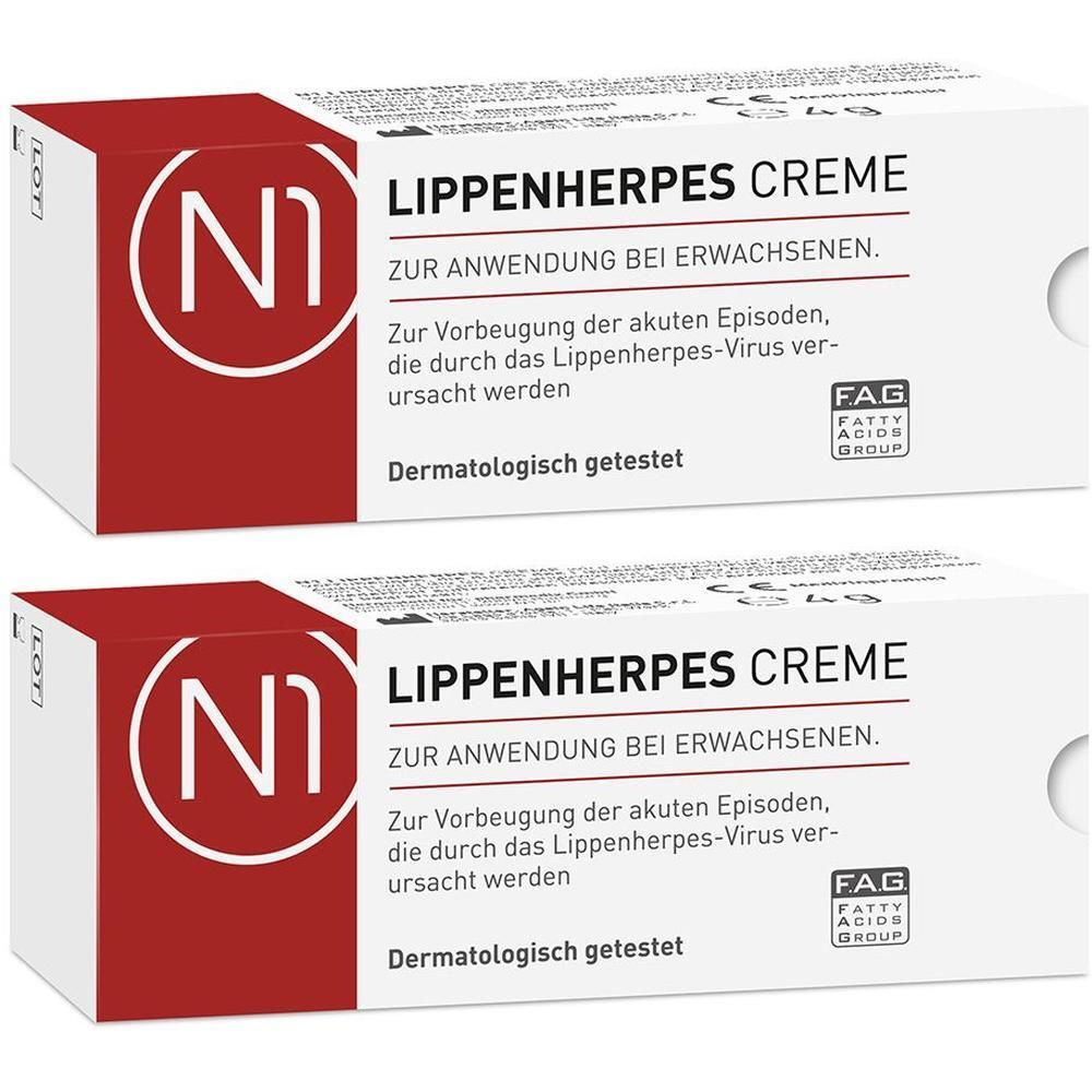 N1 Lippenherpes Creme 2x 2x2 g