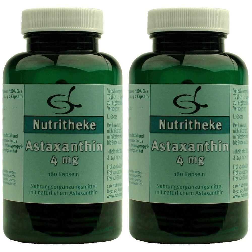 Astaxanthin 4 mg Kapseln 2x 2x180 St
