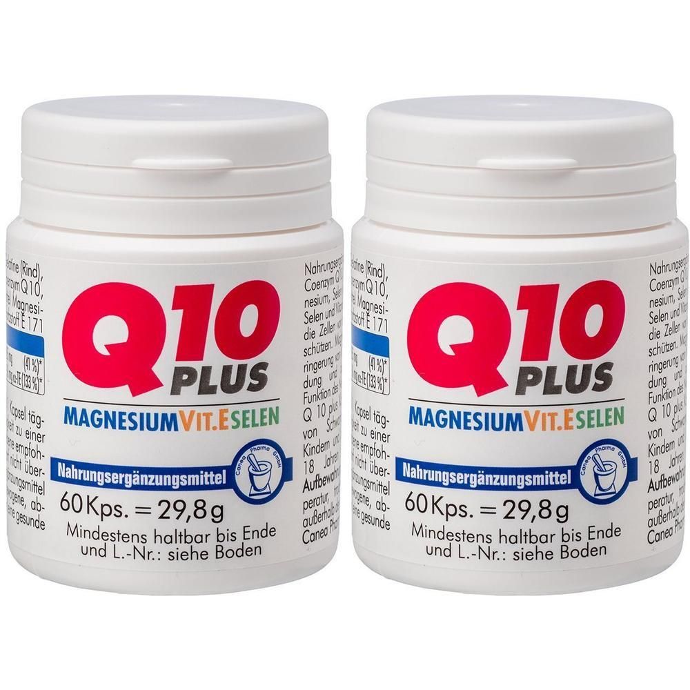 Q10 30 mg plus Magnesium Vit.E Selen Kapseln 2x 2x60 St