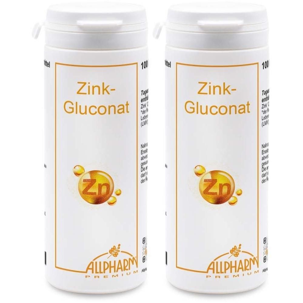 Zinkgluconat Kapseln 2x 2x100 St