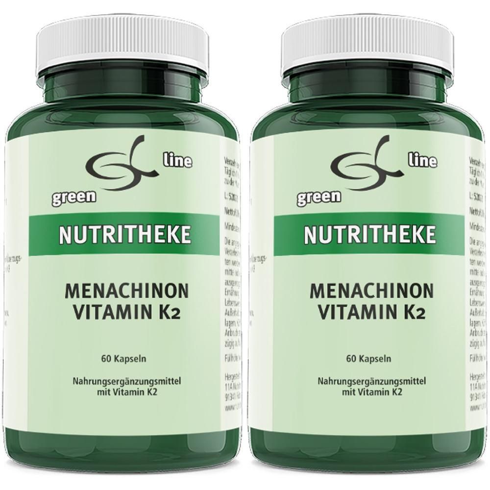 Menachinon Vitamin K2 Kapseln 2x 2x60 St