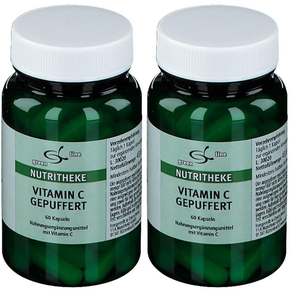 Vitamin C Gepuffert Kapseln 2x 2x60 St