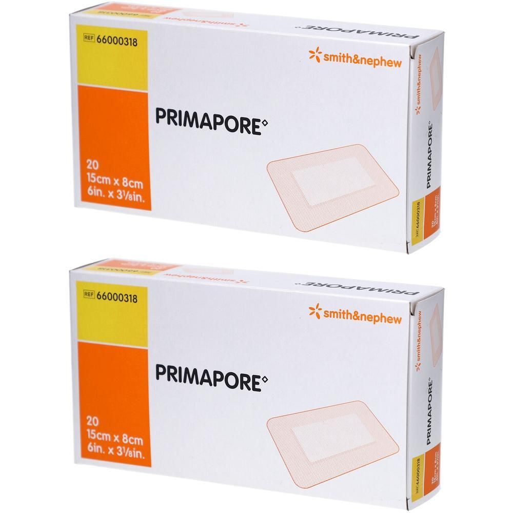 Primapore 8x15 cm Wundverband steril 2x 2x20 St Verband