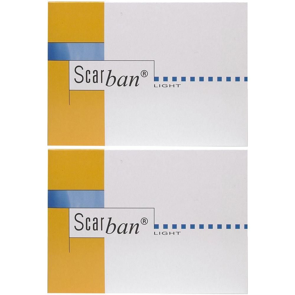 Scarban Light Silikonverband 5x15 cm 2x 2x2 St Verband