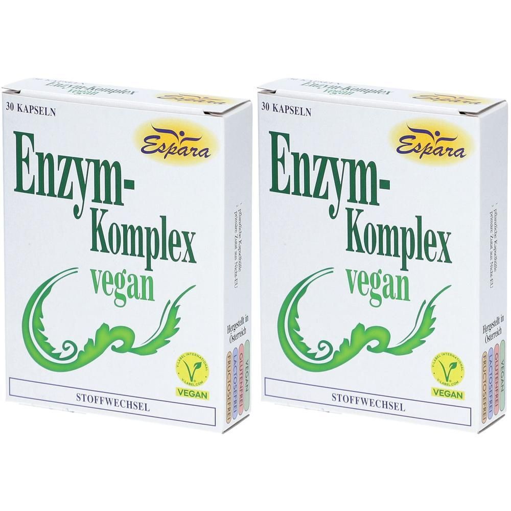 Enzym Komplex vegan Kapseln 2x 2x30 St