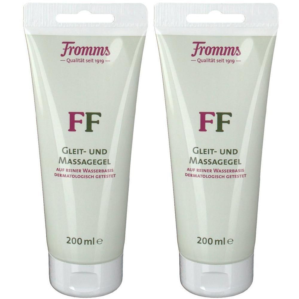 Fromms Gleit- und Massagegel 2x 2x200 ml Gel