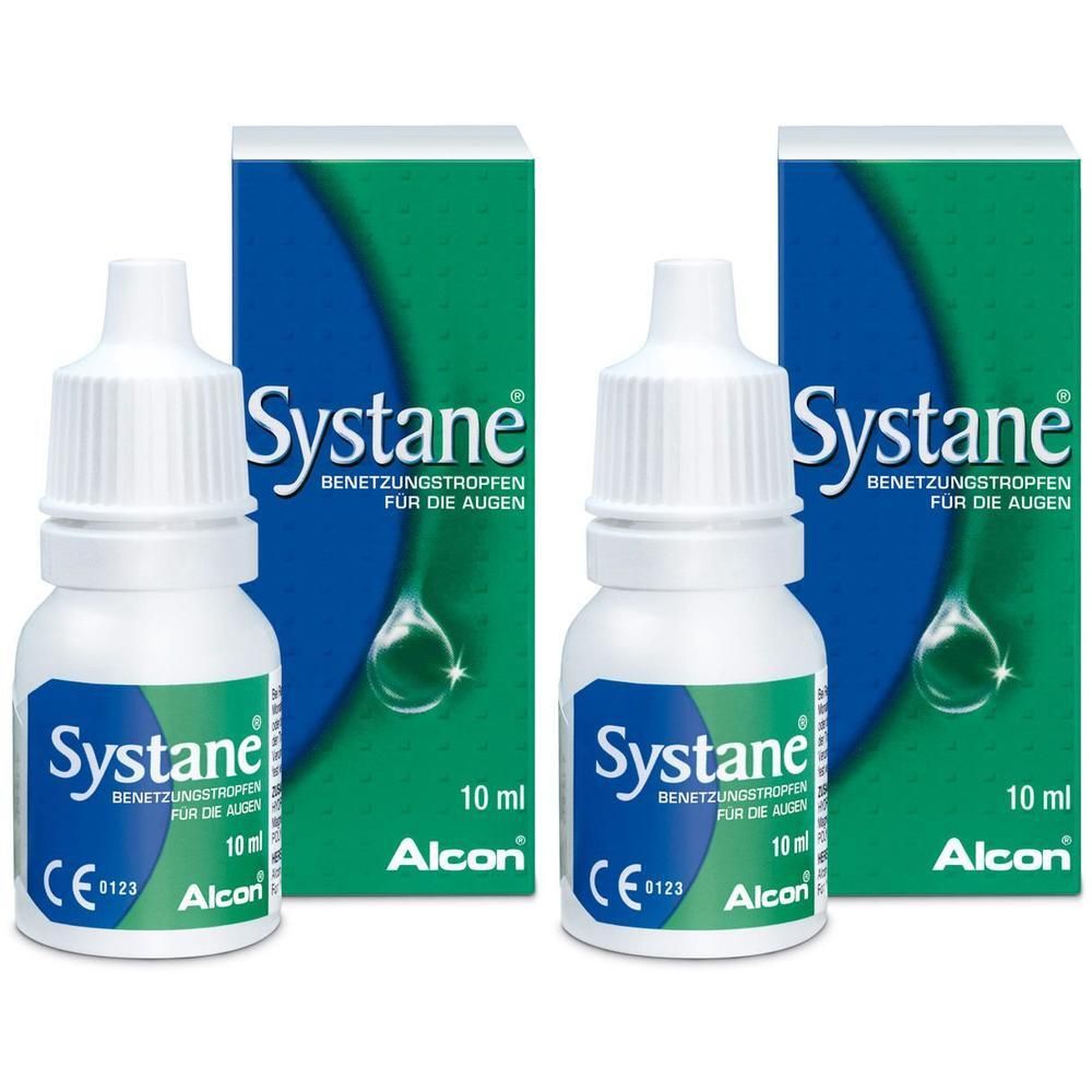 Systane Benetzungstropfen für die Augen 2x 2x10 ml Augentropfen