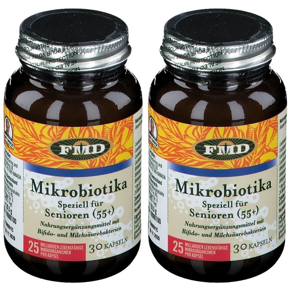 Mikrobiotika Speziell für Senioren Kapseln 2x 2x30 St