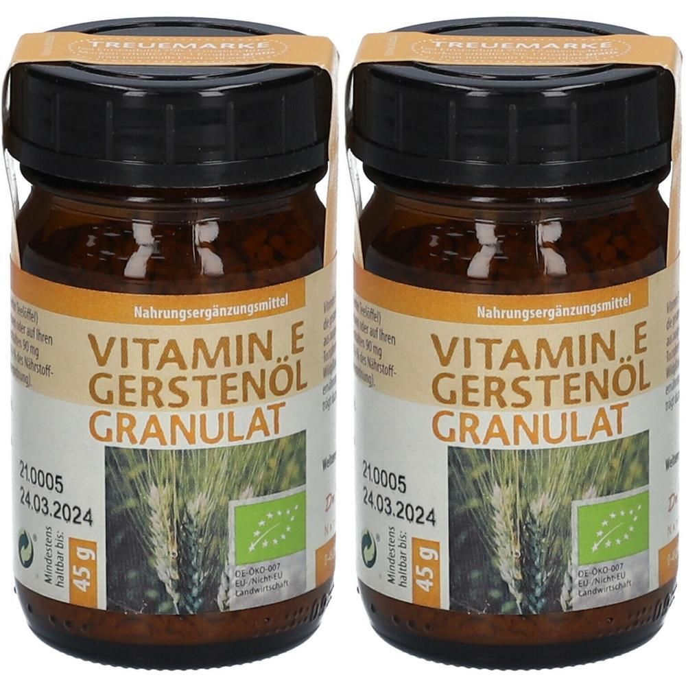 Vitamin E Gerstenoel Granu Bio 2x 2x45 g Granulat