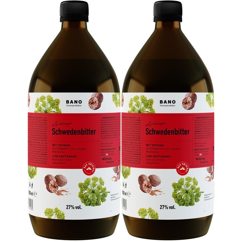 Schwedenbitter Arlberger Elixier 2x 2x1000 ml
