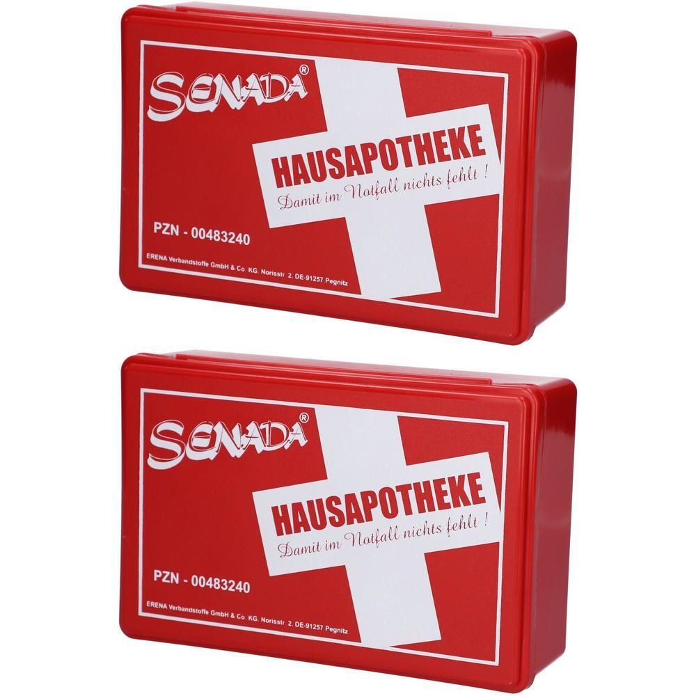 Senada Hausapotheke leer rot 2x 2x1 St