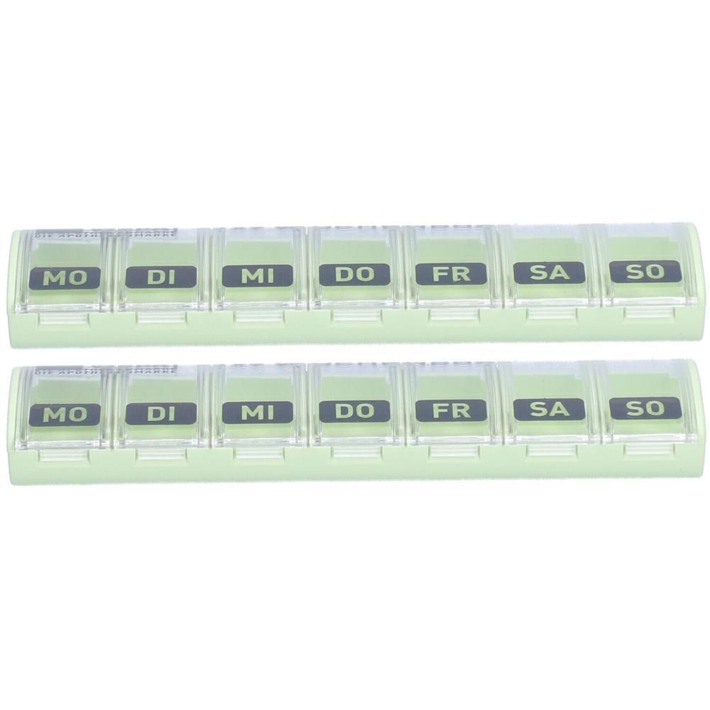 Wepa 1x7 Wochenbox farbig sortiert/pastell 2x 2x1 St