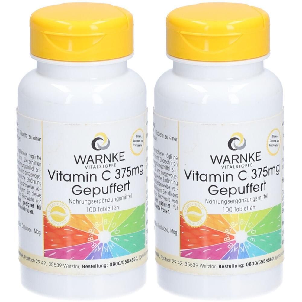 Vitamin C 375 mg gepuffert Tabletten 2x 2x100 St