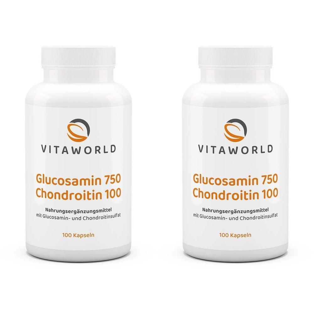 Glucosamin 750 mg+Chondroitin 100 mg Kapseln 2x 2x100 St