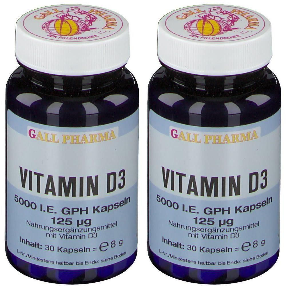 Vitamin D3 125 µg GPH Kapseln 2x 2x30 St