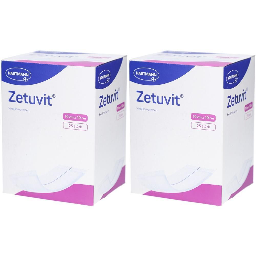 Hartmann Zetuvit® Saugkompressen 10 cm x 10 cm