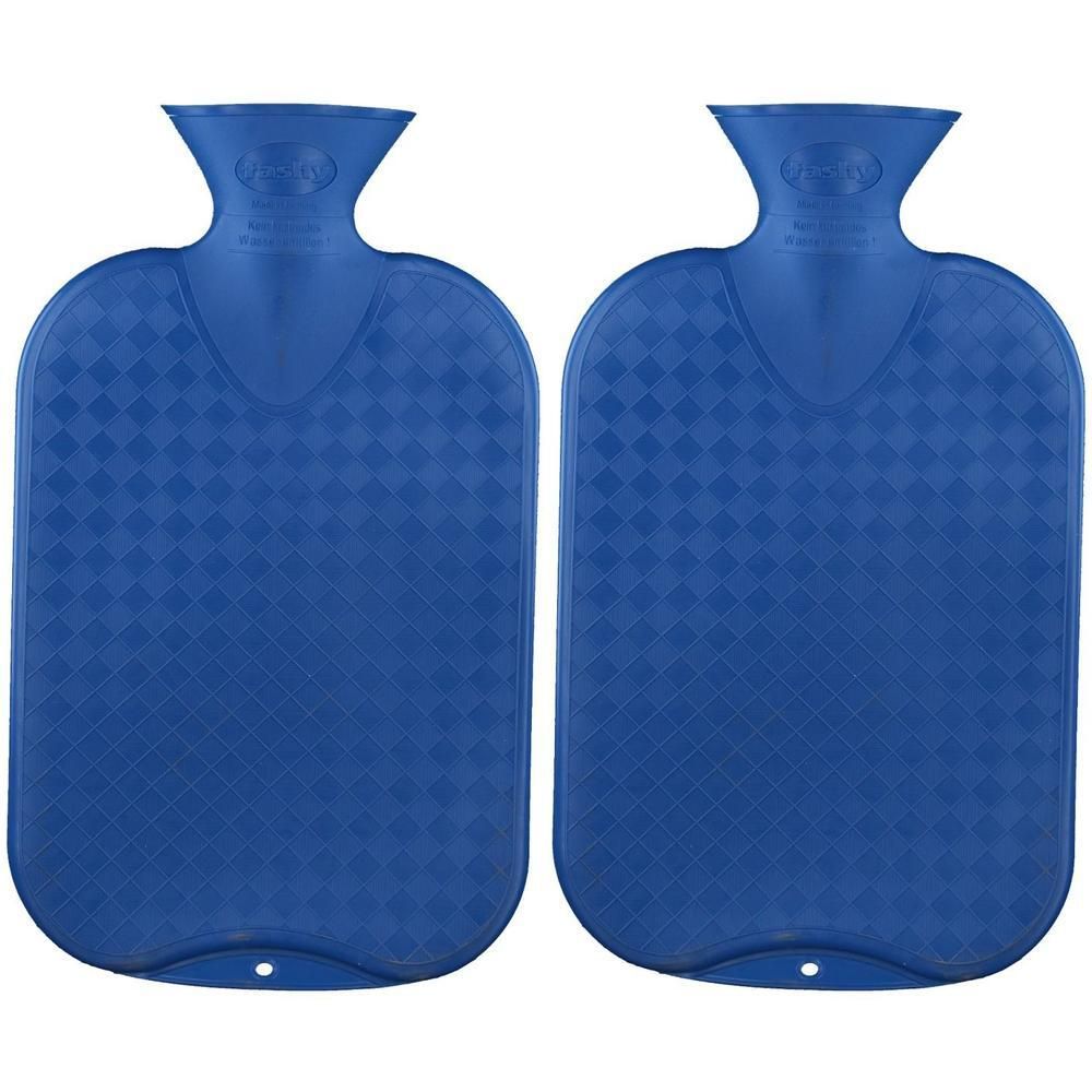 Fashy Wärmflasche glatt saphir 6420 54 2x 2x1 St