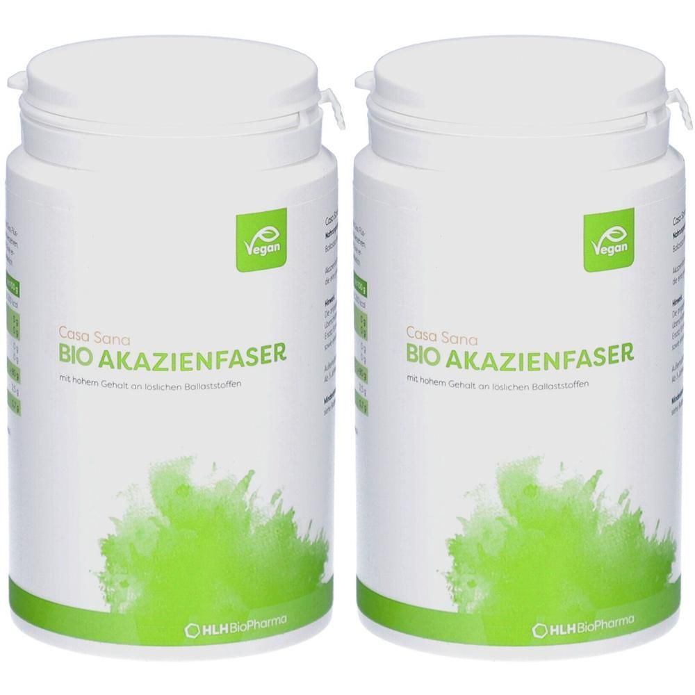 Casa Sana Bio Akazienfaser Pulver 2x 2x110 g